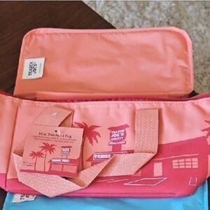 Trader Joe's Pink Tote Bag